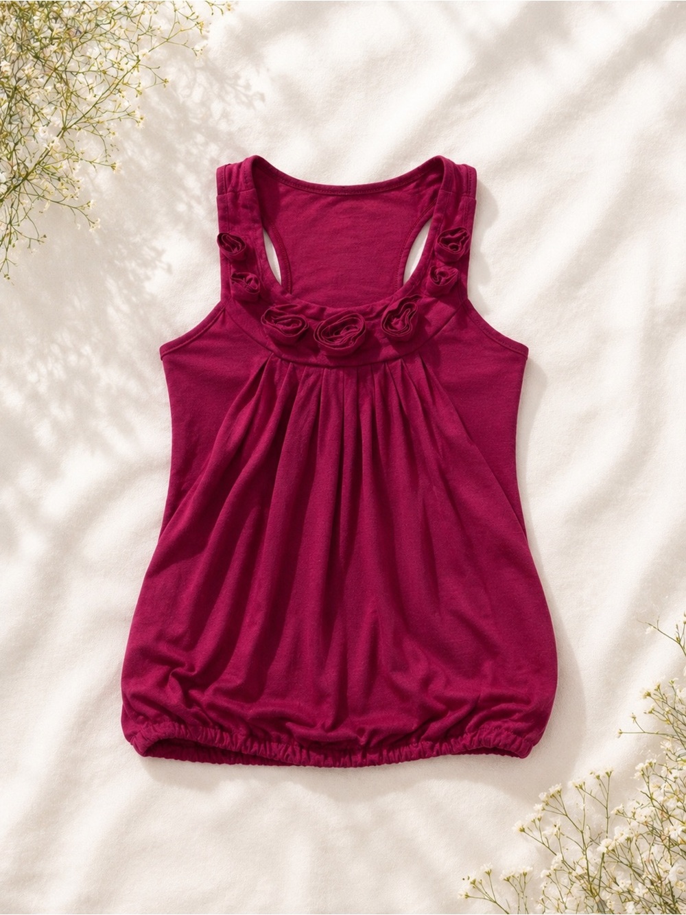 Epic Threads Deep Berry Scoop Neck Tank